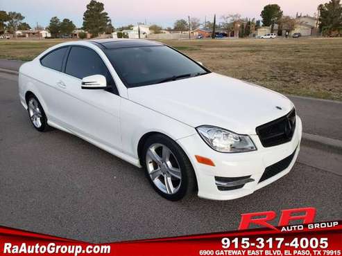 2013 Mercedes-Benz C 250 Coupe AUTOCHECK AVAILABLE ! - cars & trucks... for sale in El Paso, TX