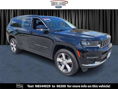 2022 Jeep Grand Cherokee L Limited suv Diamond Black Crystal for sale in Wantage, NJ