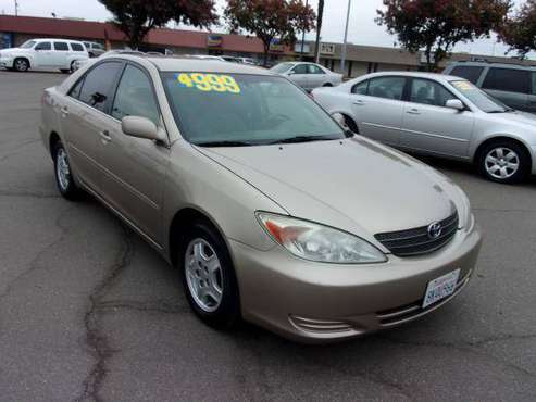 2002 TOYOTA CAMRY LE *** - cars & trucks - by dealer - vehicle... for sale in Modesto, CA