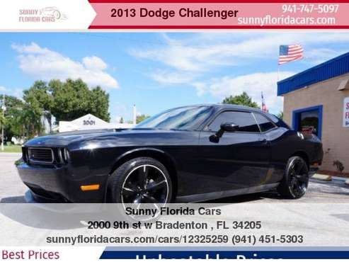 2013 Dodge Challenger 2dr Cpe SXT - We Finance Everybody!!! for sale in Bradenton, FL