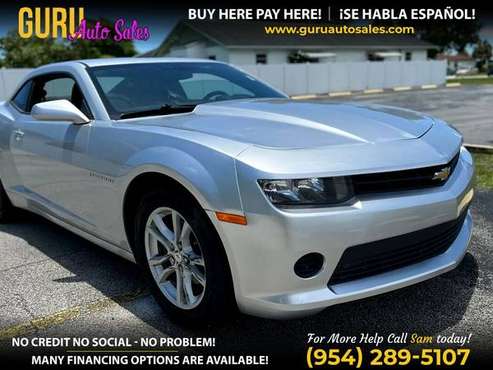 206/mo - 2015 Chevrolet Camaro LS 2dr Coupe w2LS for sale in Miramar, FL