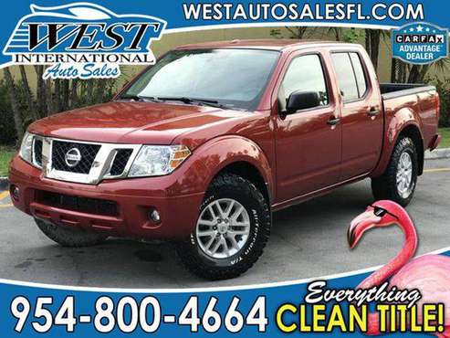 2015 Nissan Frontier SV Pickup 4D 5 ft DRIVE TODAY WITH $599 DOWN w for sale in Miramar, FL