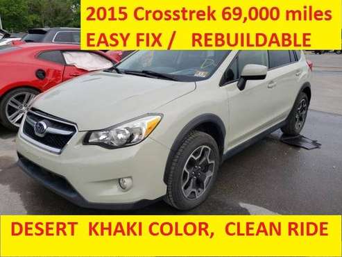 2015 Subaru Crosstrek Desert Khaki LOW MILE REBUILDABLE - cars & for sale in Fenelton, PA