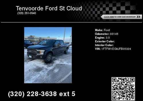 2018 Ford F-150 0 Down Delivers! - - by dealer for sale in ST Cloud, MN