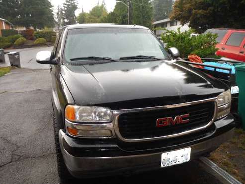 GMC sierra 2500 2001 - cars & trucks - by owner - vehicle automotive... for sale in Federal Way, WA