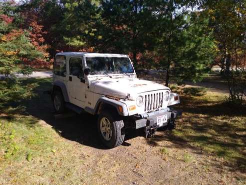 Jeep Wrangler with Western Plow for sale in Pembine, WI