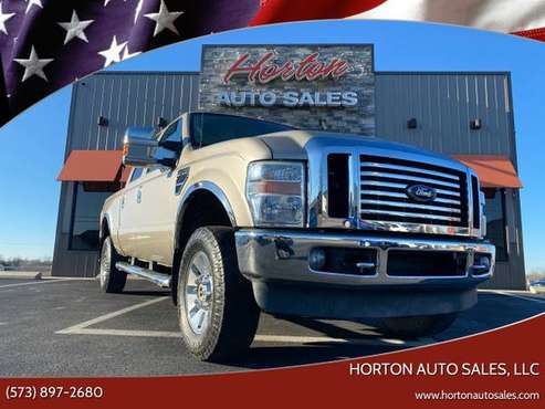 2008 FORD F-350 SUPER DUTY LARIAT CREW CAB V-10 - - by for sale in Linn, MO