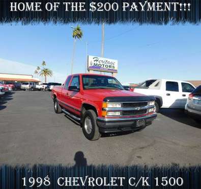 1998 Chevrolet CK 1500 CLASSIC JUST FOR YOU! - Closeout Deal! for sale in Casa Grande, AZ