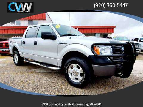 2014 Ford F-150 Crew Cab 4x4 V8 138k Miles & Clean Carfax History! for sale in Green Bay, WI