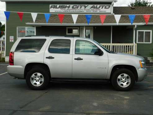 2009 CHEVROLET TAHOE LS 4X4 5.3L V-8 2 OWNER 3RD ROW SEATING $7,995 for sale in Rush City, MN