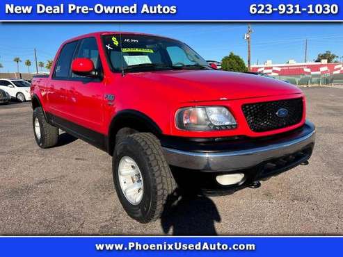 2001 Ford F-150 F150 F 150 SuperCrew Crew Cab 139 King Ranch 4WD for sale in Glendale, AZ