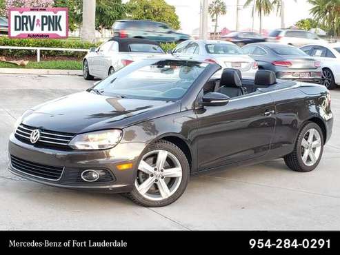 2012 Volkswagen Eos Lux SKU:CV000604 Convertible for sale in Fort Lauderdale, FL