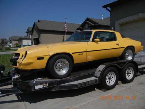 1980 Camaro Berlinetta WITHOUT TRAILER for sale in Roy, UT