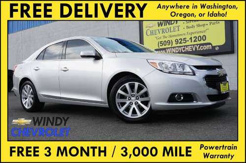 2016 Chevy Malibu Limited LTZ LOADED - - by dealer for sale in Moses Lake, WA