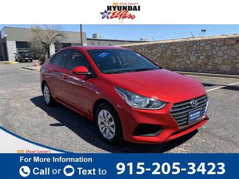 2019 Hyundai Accent SE sedan - - by dealer - vehicle for sale in El Paso, TX