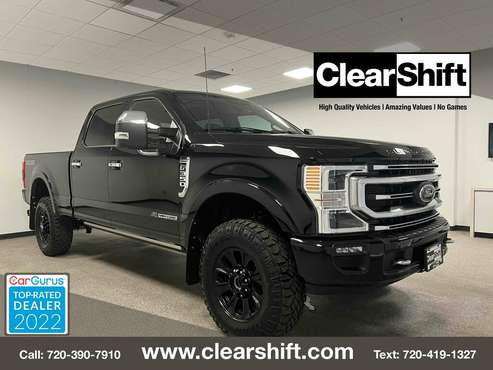 2022 Ford F-350 Super Duty Platinum Crew Cab 4WD for sale in Highlands Ranch, CO