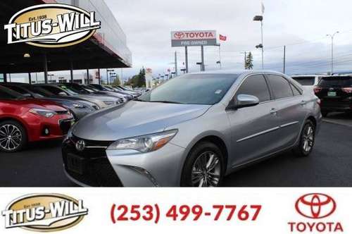 2017 Toyota Camry Certified SE, Sedan for sale in Tacoma, WA