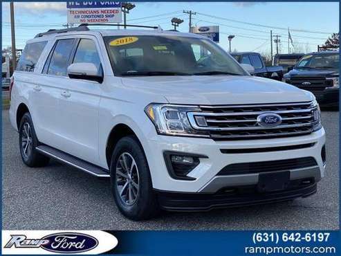 2018 Ford Expedition MAX XLT 4x4 SUV - - by dealer for sale in PORT JEFFERSON STATION, NY