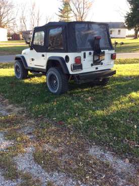 1998 Jeep TJ - cars & trucks - by owner - vehicle automotive sale for sale in Ashmore, IL