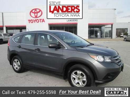 2012 Honda CRV LX suv Gray - - by dealer - vehicle for sale in ROGERS, AR