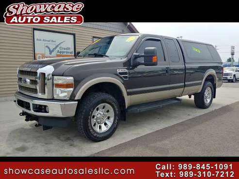 V8 POWER!! 2008 Ford Super Duty F-250 SRW 4WD SuperCab 142" Lariat for sale in Chesaning, MI