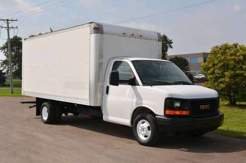 2012 GMC 3500 16ft Box Truck for sale in Janesville, WI