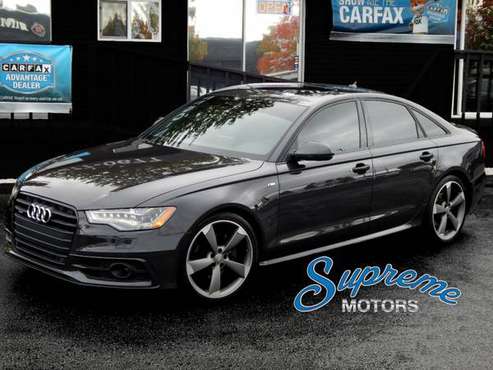 2015 Audi A6 S-LINE TDI Laser Guided Cruise + DIESEL + CLEAN CARFAX for sale in Kent, WA