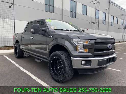 2015 FORD F150 4WD F-150 XLT SUPERCREW 4X4 TRUCK for sale in Buckley, WA