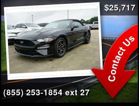 2019 Ford Mustang EcoBoost - cars & trucks - by dealer - vehicle... for sale in Forest, MS