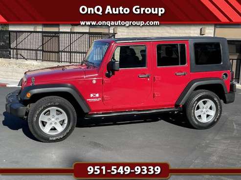 2008 Jeep Wrangler 4WD, ONLY 84K MILES! - - by for sale in Corona, CA