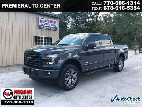 2016 Ford F-150 Lariat SuperCrew 5.5-ft. Bed 4WD for sale in Cartersville, GA