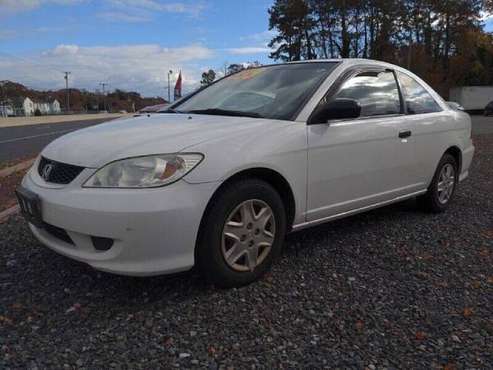 2005 HONDA CIVIC 2DR - - by dealer - vehicle for sale in Galloway, NJ
