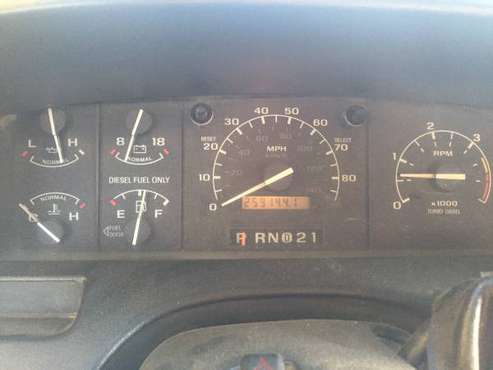 1996 Ford F250 XLT Diesel 4WD for sale in Rigby, ID