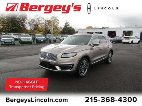 2019 Lincoln Nautilus Reserve for sale in Lansdale, PA