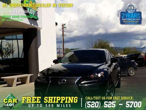 367/mo - 2016 Lexus IS 200t 200 t 200-t F Sport for sale in Tucson, AZ