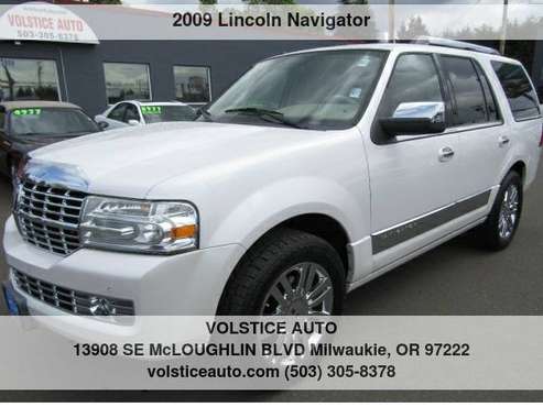 2009 Lincoln Navigator 4dr 4X4 Luxury WHITE 1 OWNER 121K MILES for sale in Milwaukie, OR