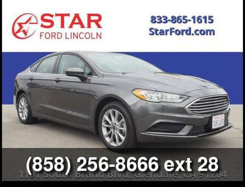 2017 Ford Fusion SE - - by dealer - vehicle automotive for sale in Glendale, CA