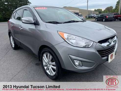 2013 HYUNDAI TUCSON LIMITED! DUAL SUNROOFS! HEATED LEATHER! FINANCING! for sale in N SYRACUSE, NY