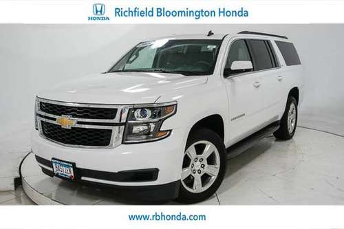 2015 Chevrolet Suburban 4WD 4dr LT Summit Whit for sale in Richfield, MN