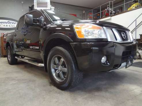 2013 Nissan Titan Pro-4X Crew Cab 4X4 - Loaded! - cars & trucks - by... for sale in Brockport, NY