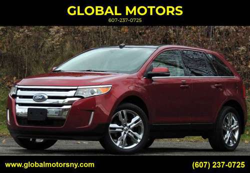 2013 FORD EDGE LIMITED "PANOROOF"BLIND SPOT"HEATED SEATS"BACK... for sale in binghamton, NY