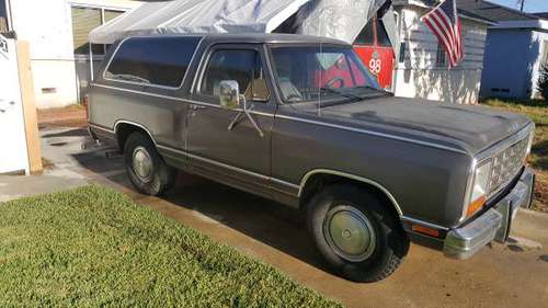 1984 Dodge Ramcharger for sale in Culver City, CA