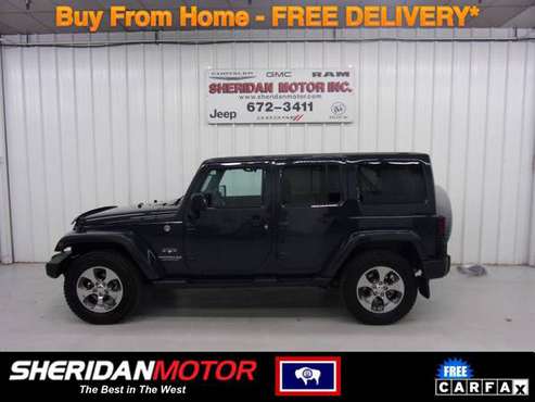 2017 Jeep Wrangler Unlimited Sahara WE DELIVER TO MT NO SALES for sale in Sheridan, MT