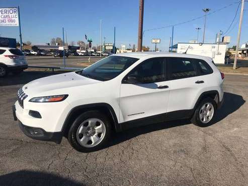 2015 Jeep Cherokee Sport 87K Miles - cars & trucks - by dealer -... for sale in Claremore, OK