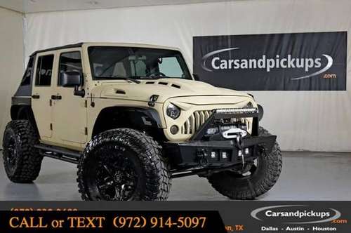 2007 Jeep Wrangler Unlimited Sahara - RAM, FORD, CHEVY, DIESEL for sale in Addison, TX