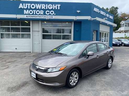 2012 Honda Civic LX - - by dealer - vehicle automotive for sale in West Boylston, MA
