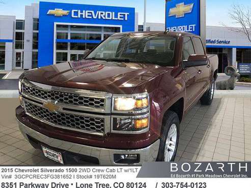 2015 Chevrolet Chevy Silverado 1500 LT TRUSTED VALUE PRICING! for sale in Lonetree, CO