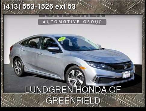 2020 Honda Civic Sedan LX - - by dealer - vehicle for sale in Greenfield, MA