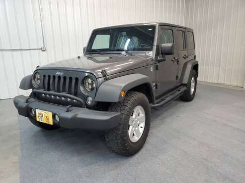 2017 Jeep Wrangler Unlimited Sport 4x4 - - by dealer for sale in Elwood, IN