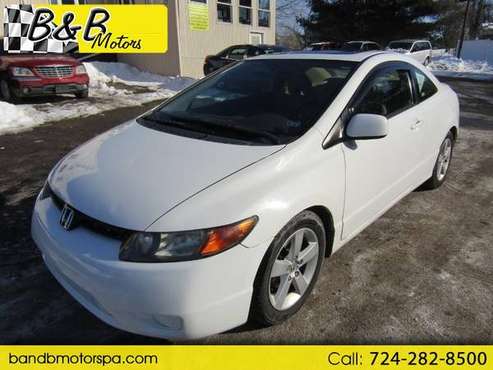 2007 Honda Civic EX Coupe AT - - by dealer - vehicle for sale in Butler, PA